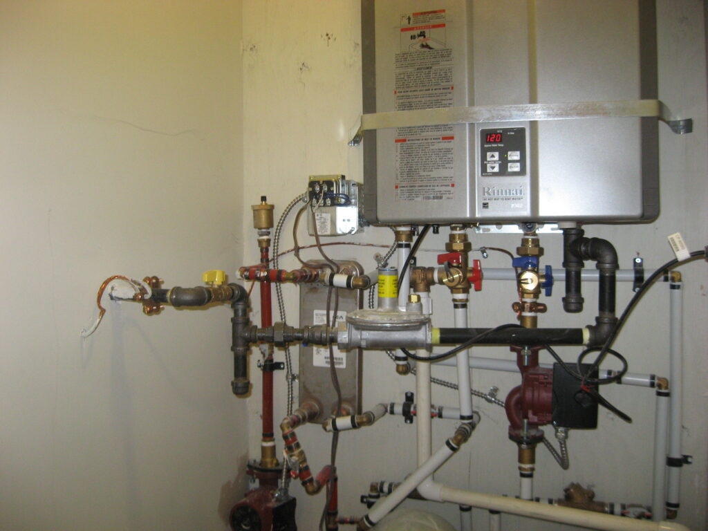 combi boiler domestic and radiant